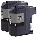 Set of 2 Black Ink Cartridges (LC223 BK)